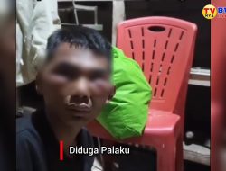 Warga Tangkap Pelaku Diduga Penculikan Anak di Pasar 14 Desa Limau Manis Tanjung Morawa