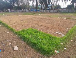 Rumput Alun-Alun Kecamatan Tanjung Morawa Pasar 8 Buntu Bedimbar Hijau dan Asri, Jangan Dirusak Dengan Kegiatan Bazar Ramadhan 2026