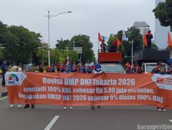 Upah Diklaim Disepakati, Buruh Membantah: Ribuan buruh KSPI Serbu Istana Negara Tuntut Upah 2026 Berbasis KHL