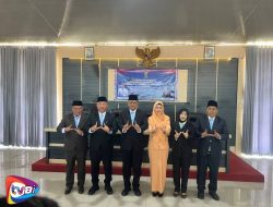 Pemkab Way Kanan Lantik 4 Pejabat JPT Pratama Baru