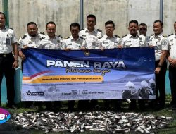 Panen Raya Serentak, Lapas Way Kanan Siap Dukung Ketahanan Pangan Nasional
