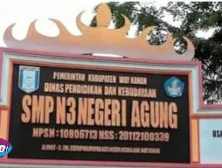 Oknum Kepsek UPT SMPN 3 Negeri Agung Diduga Selewengkan Dana Bos