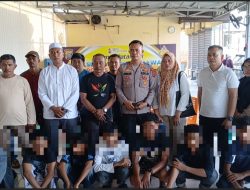 Nyaris! Bentrok Dua Kelompok Pemuda Belasan Tahun di Tanjung Morawa, Ditangkap Polisi