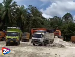Galian C Tanah Putih Koulin Diduga Ilegal di Batu Nanggar Desa Bandar Pulau Pekan Asahan