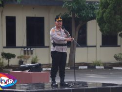 Apel Pengamanan Malam Tahun Baru Imlek 2577 Kongzili, Polres Sergai Pastikan Sitkamtibmas Kondusif