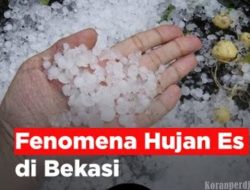 Hujan Es Melanda Bekasi, Fenomena Cuaca Ekstrem yang Menghebohkan