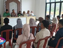 Manfaatkan Binluh di KUA, Kasat Binmas Polres Way Kanan Ajak Calon Pengantin Jauhi KDRT dan Judol