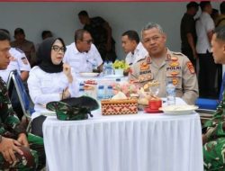 Bupati Way Kanan Hadiri Coffee Morning Dilapangan Tembak Mako Polres Way Kanan