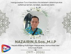 Berita Duka: Kabid Humas Kominfo Way Kanan Berpulang ke Rahmatullah