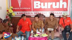 Verifikasi Exco Partai Buruh Telah Memenuhi Persyaratan di Kesbangpol Serdang Bedagai