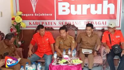 Verifikasi Exco Partai Buruh Telah Memenuhi Persyaratan di Kesbangpol Serdang Bedagai