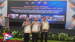 Prestasi Gemilang Polres Way Kanan Raih 3 Penghargaan Dari Kapolri dan Kapolda Lampung