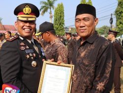 Ketua DPD TOPAN RI Way Kanan Mendapat Piagam Penghargaan Dari Polres Way Kanan