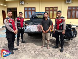 Sat Samapta Polres Palas Tangkap Penjual Rokok Ilegal Beserta Barang Bukti