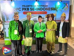 Sairul Sidik Kembali Dilantik Nahkodai Ketua DPC PKB Kabupaten Way Kanan Masa Bakti 2026-2030