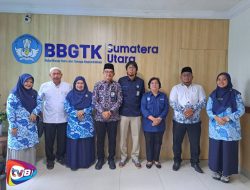 Pengurus Ikatan Guru Indonesia Sumut Audiensi ke Balai Besar Guru dan Tenaga Kependidikan Provinsi Sumatera Utara.