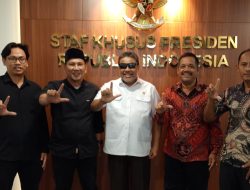 Temui Penasihat Presiden RI, FMKBB Kab. Langkat Koordinasi Percepatan Realisasi Bantuan Korban Banjir