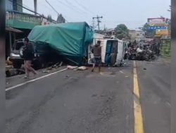 Tabrakan Beruntun di Sibolangit Diduga Puluhan Korban Melayang