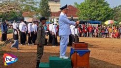 Pemerintah Kecamatan Negeri Agung Gelar Upacara Peringatan HUT RI ke-81 Di Kampung Tanjung Rejo