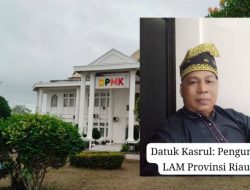 Kepala DPMK Rohil H.Basri, Diduga Tak Punya Kemampuan Untuk Menjelaskan Perbub yang Dilontarkan LAM Bahwa Prodak Ini Milik Siapa?