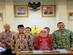 Bupati Way Kanan Hadiri Penandatanganan Kesepakatan Bersama Sinergi Pembangunan Daerah