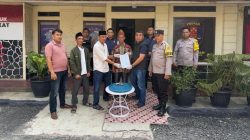 Peduli Kamtibmas, Senpi Rakitan dan Amunisi Milik Warga Diserahkan Ke Polsek Baradatu