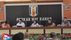 Pemkab Way Kanan Gelar Rapat Bersama Forkopimda Guna Kesigapan Mencegah Karhutla