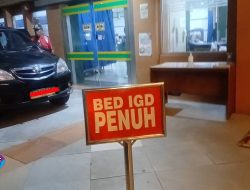 Rumah Sakit Grand Medistra Tidak Menerima Pasien IGD Dikarenakan Bed IGD Penuh Bukan Ruang Kamar Rawat Inapnya Yang Full
