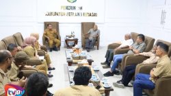 Kedatangan Pengurus SMSI Sergai dan Sumut Disambut Hangat, Bupati Sergai Paparkan Program Asta Cita Presiden Prabowo