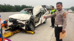 Kecelakaan Maut di Tol Medan–Tebing Tinggi KM 66, Penumpang Innova Tewas