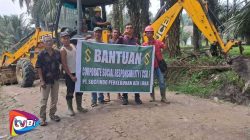 PT. Socfindo Aek Loba Dukung Infrastruktur Warga melalui Perbaikan Jalan dan Jembatan Penghubung antar Desa