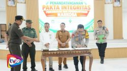 Padang Lawas Tolak Narkoba, Bupati Bersama Forkopimda Tanda Tangani Pakta Integritas